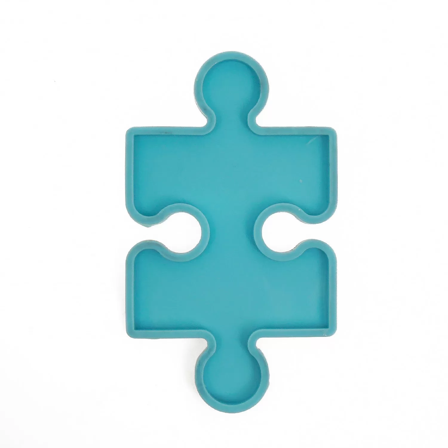 1 piece Funny Coaster Molds Silicone Puzzle Coaster Molds Glossy Coaster Molds For Making Epoxy 10363850