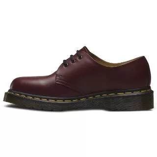 1461 Cherry Red Smooth Oxford