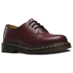 1461 Cherry Red Smooth Oxford