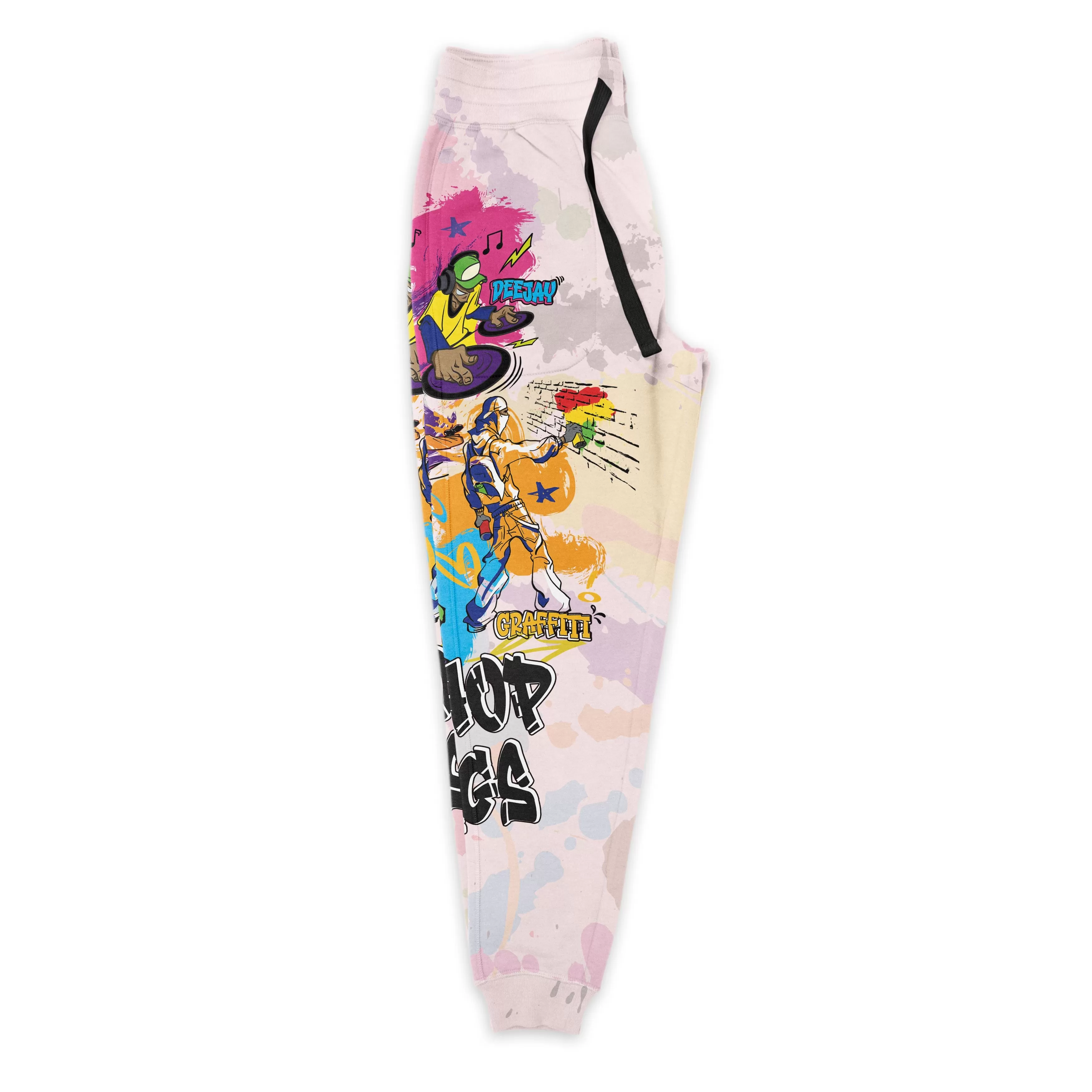 4 Elements Of Hip Hop All-over Hoodie and Joggers Set