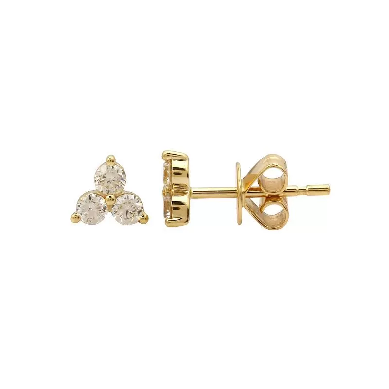 925 Silver Cubic Zirconia Stud Earring