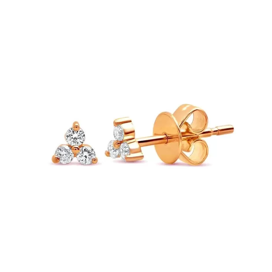 925 Silver Cubic Zirconia Stud Earring