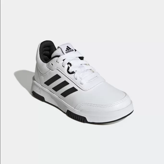 Adidas Tensaur Sport 2.0K GW6422 white-black boys' training sneakers 