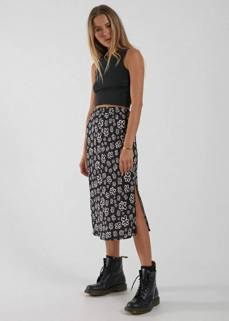 Afends Lola Midi Hemp Skirt