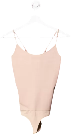 A.L.C. Nude Stretch-knit Bodysuit UK XS