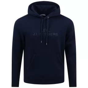 Alpha Cotton Fleece Hood JL Navy - SS23