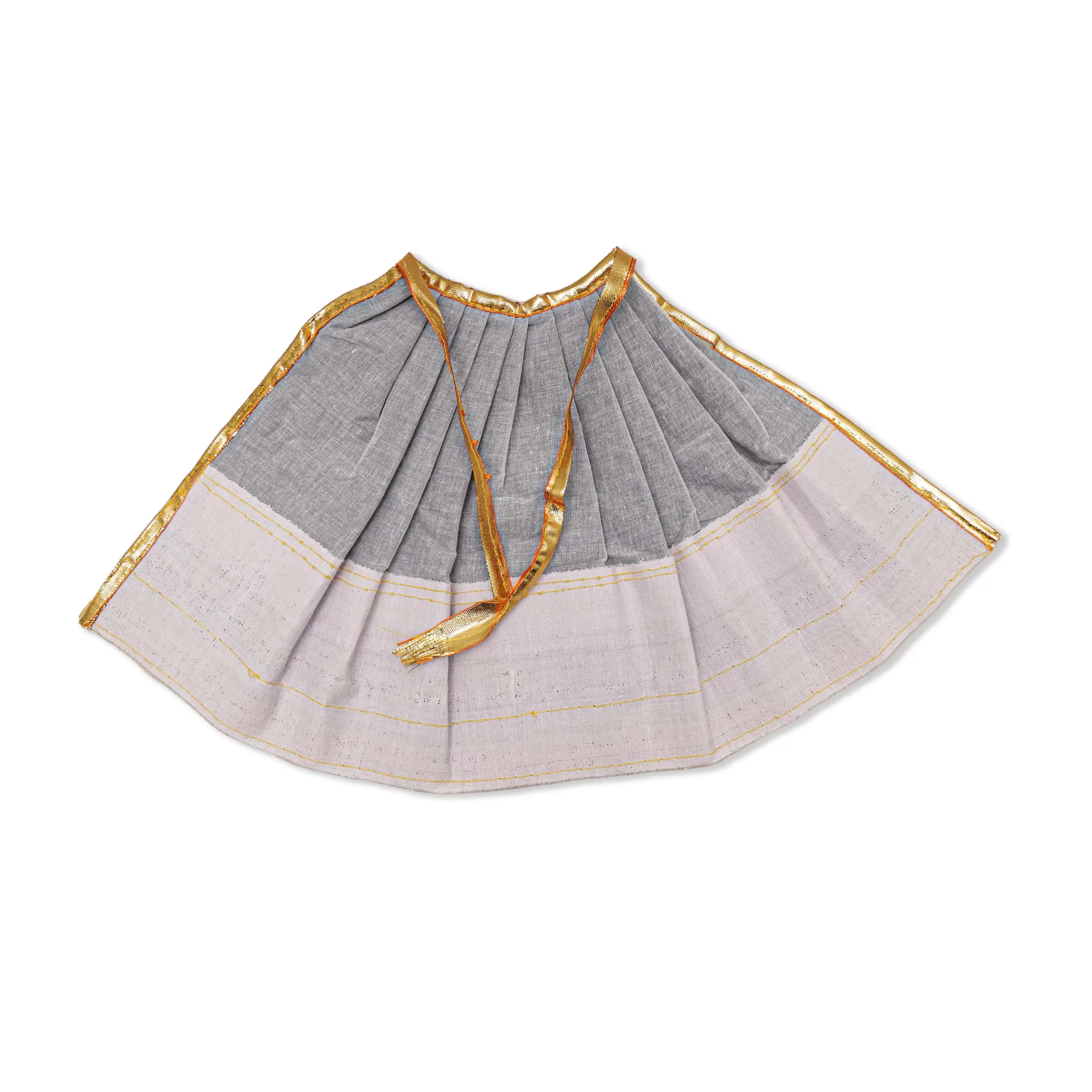 Amman Pavadai - 9 Inch | Velvet Mata Poshak/ Devi Vastra for Deity/ Assorted Colour