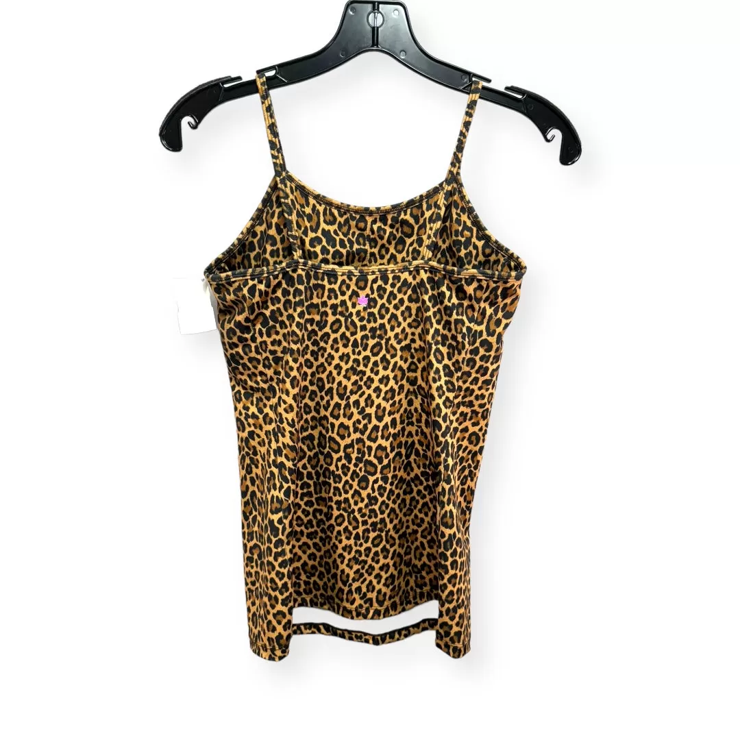 Animal Print Athletic Tank Top Kira Grace, Size S