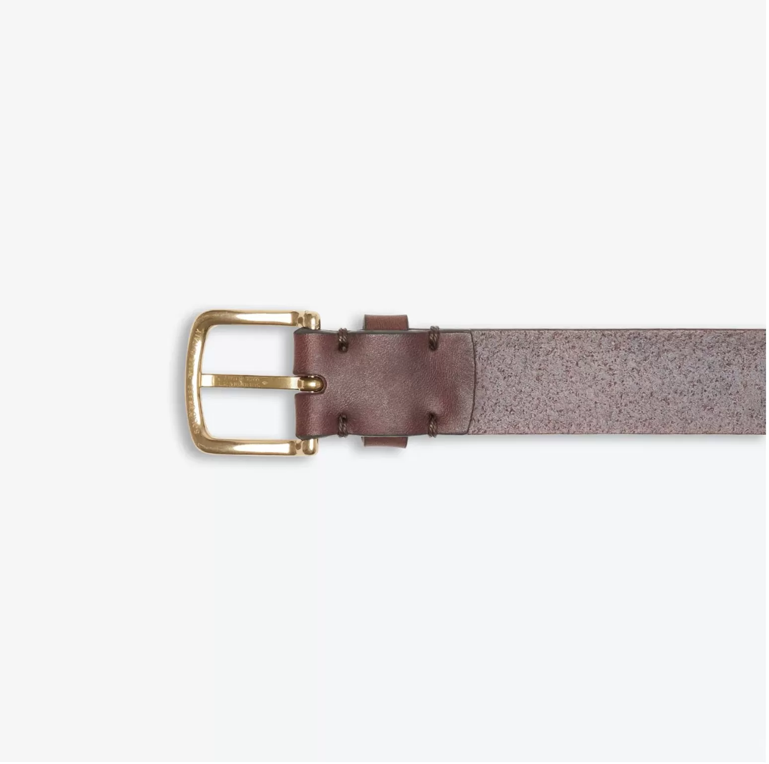 ARROW MOCCASIN Company Belt - BROWN