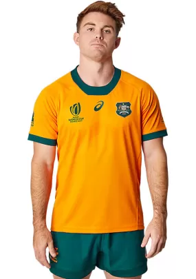 Asics Wallabies Mens RWC23 Replica Home Jersey <br> 2111B695 750