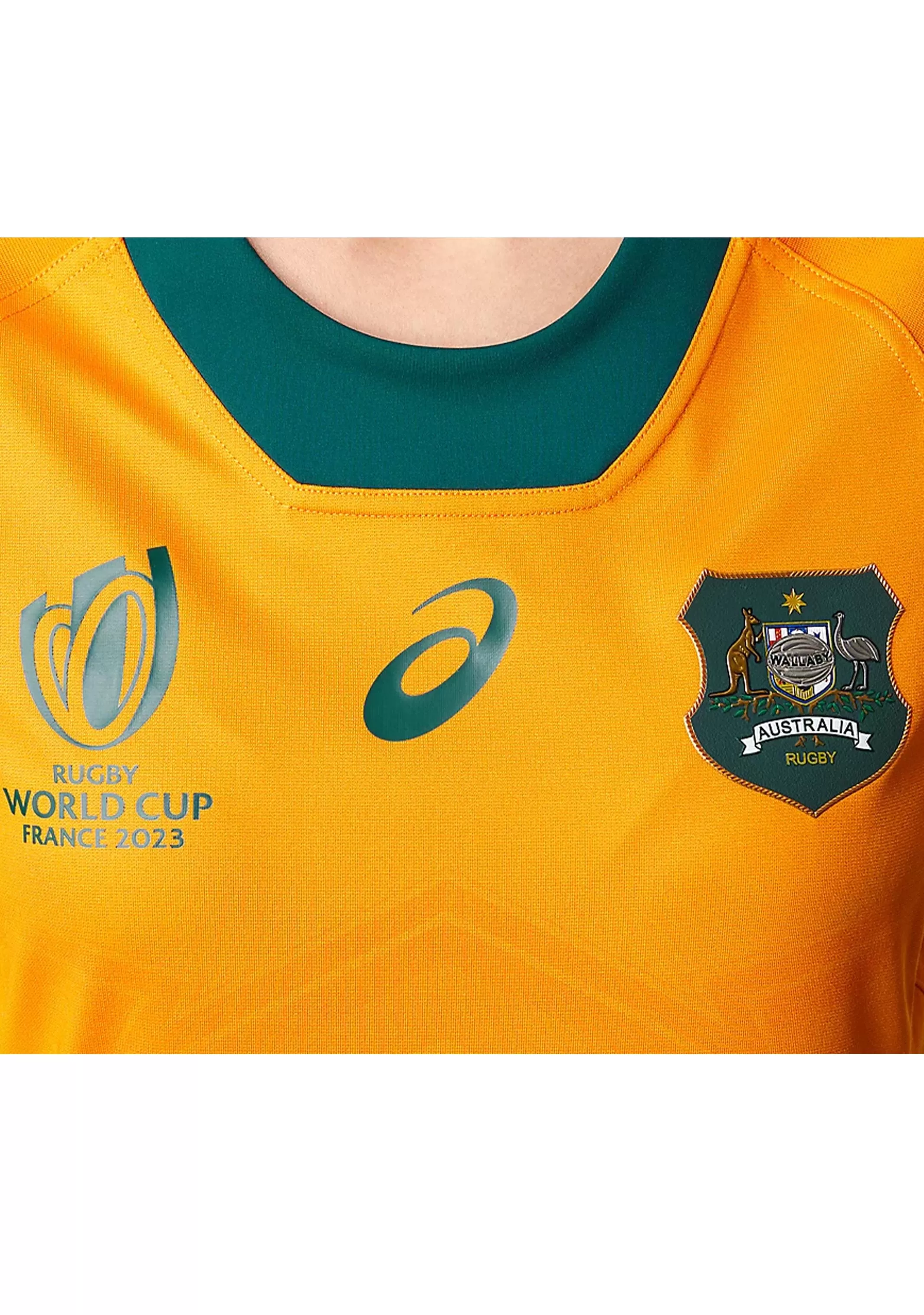 Asics Womens Wallabies RWC23 Replica Home Jersey <br> 2112A549 750