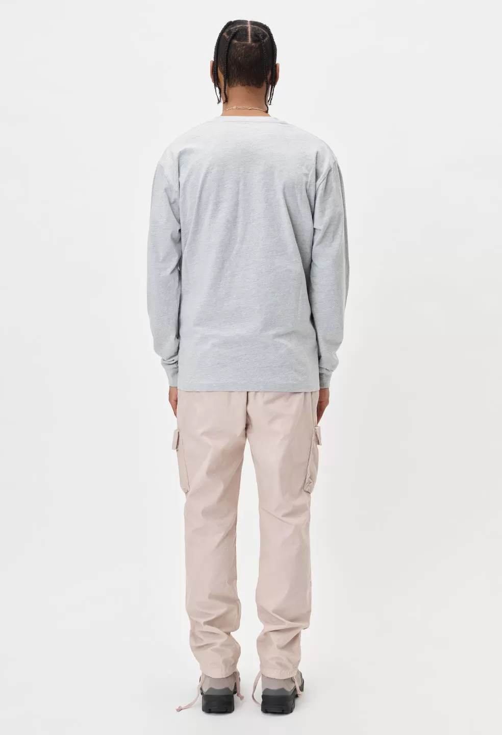 Back Sateen Cargo Pants / Twilight