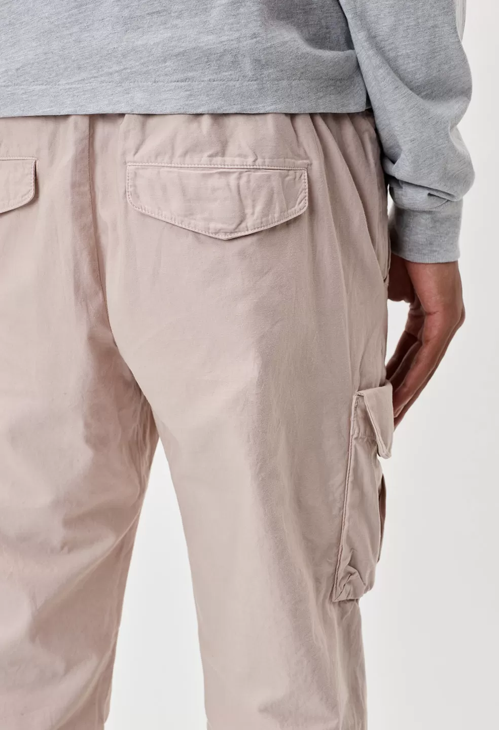 Back Sateen Cargo Pants / Twilight