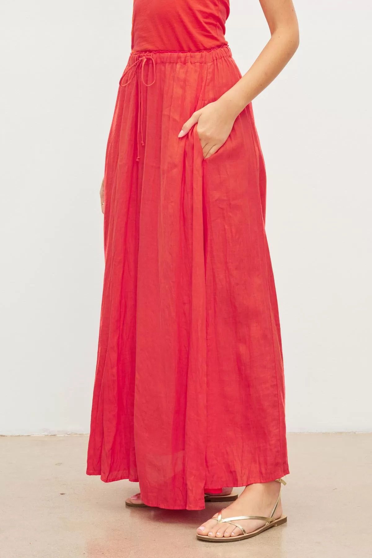 BAILEY LINEN MAXI SKIRT