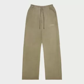 Basic Logo Parachute Sweatpants (Olive)