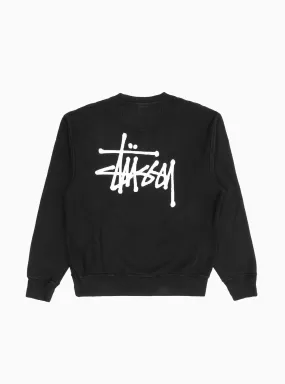 Basic Pigment Dyed Sweatshirt Black