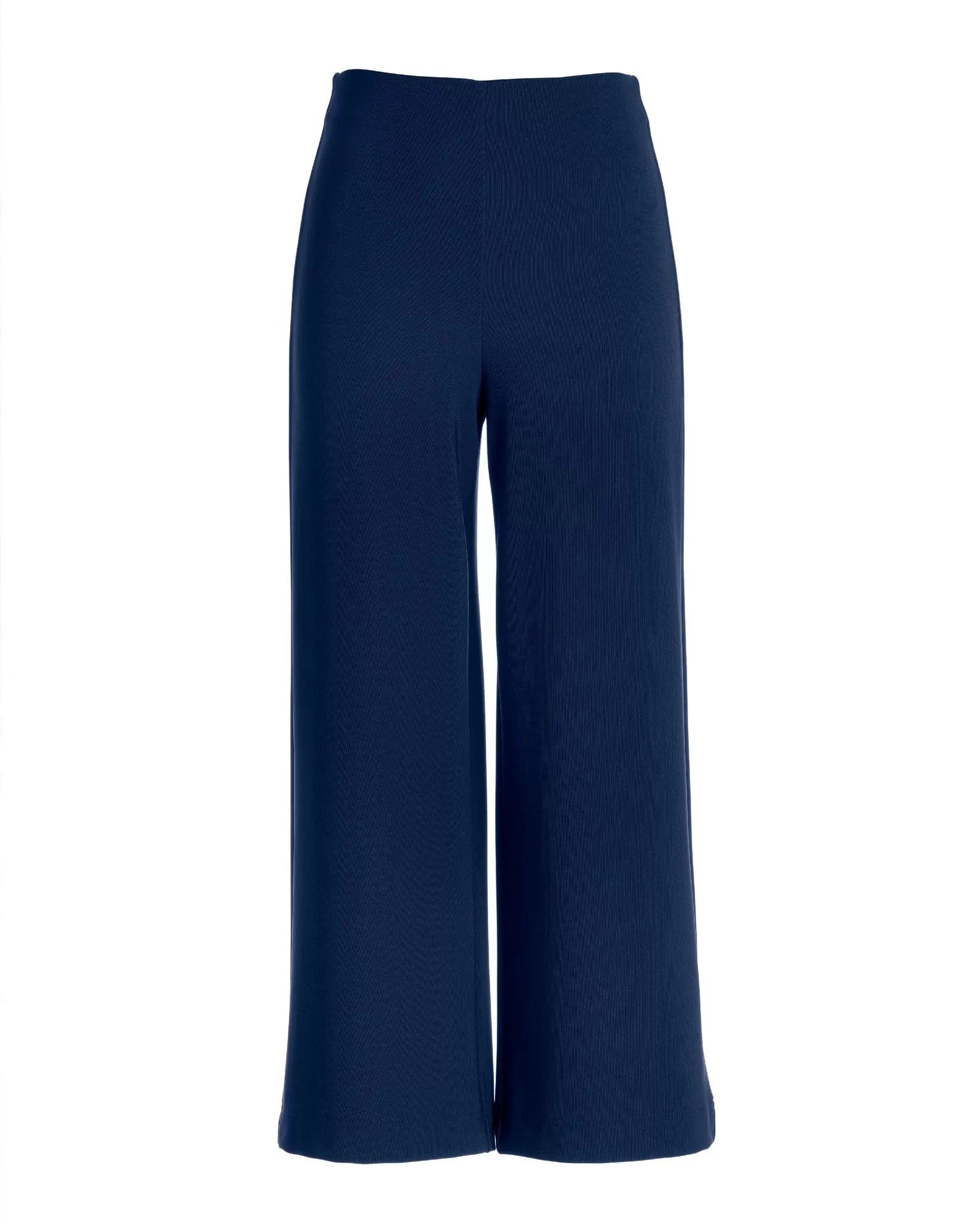 Beyond Travel Wide Leg Crop Pant Maritime Navy