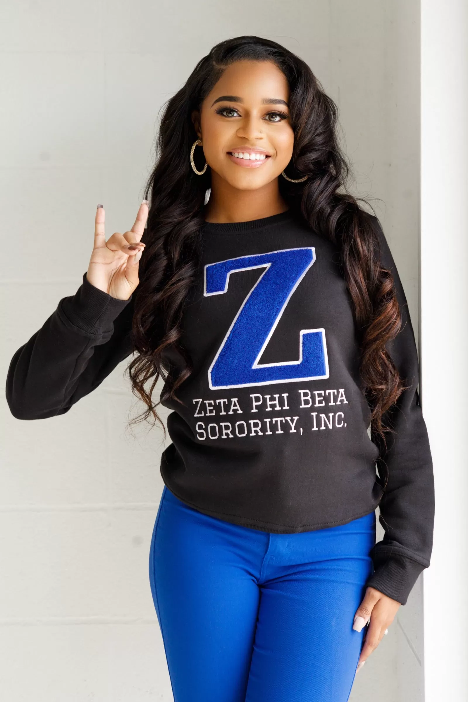 Big Z Zeta Chenille Sweatshirt