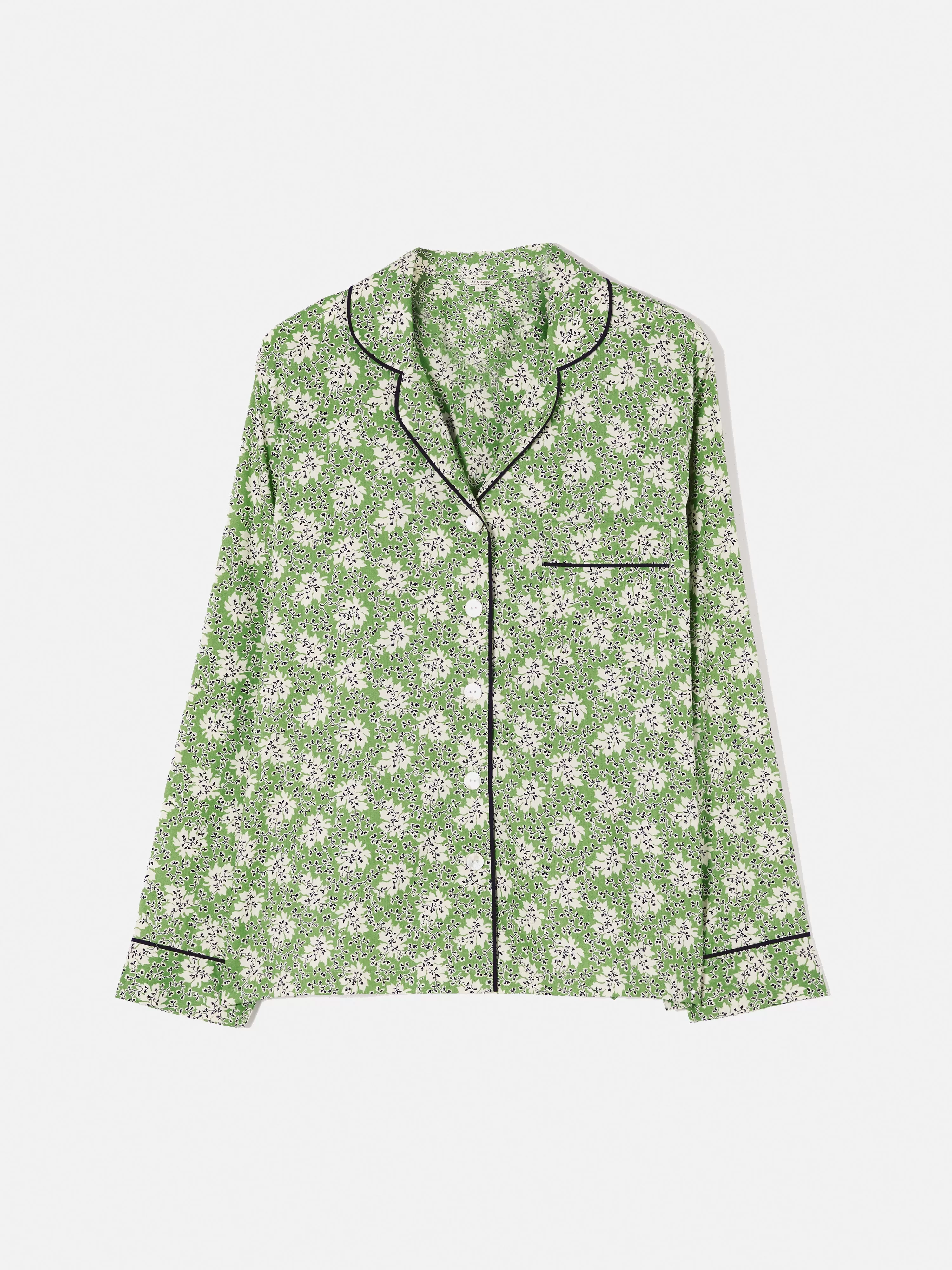 Block Leaf Pyjama | Green