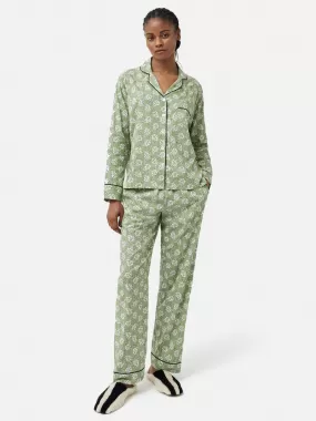 Block Leaf Pyjama | Green