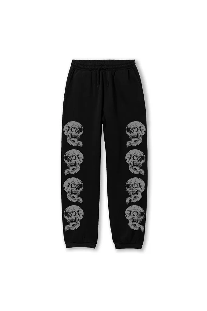 Blood Skull Sweatpants - Unisex