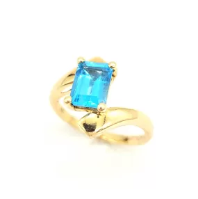 Blue Topaz Ring