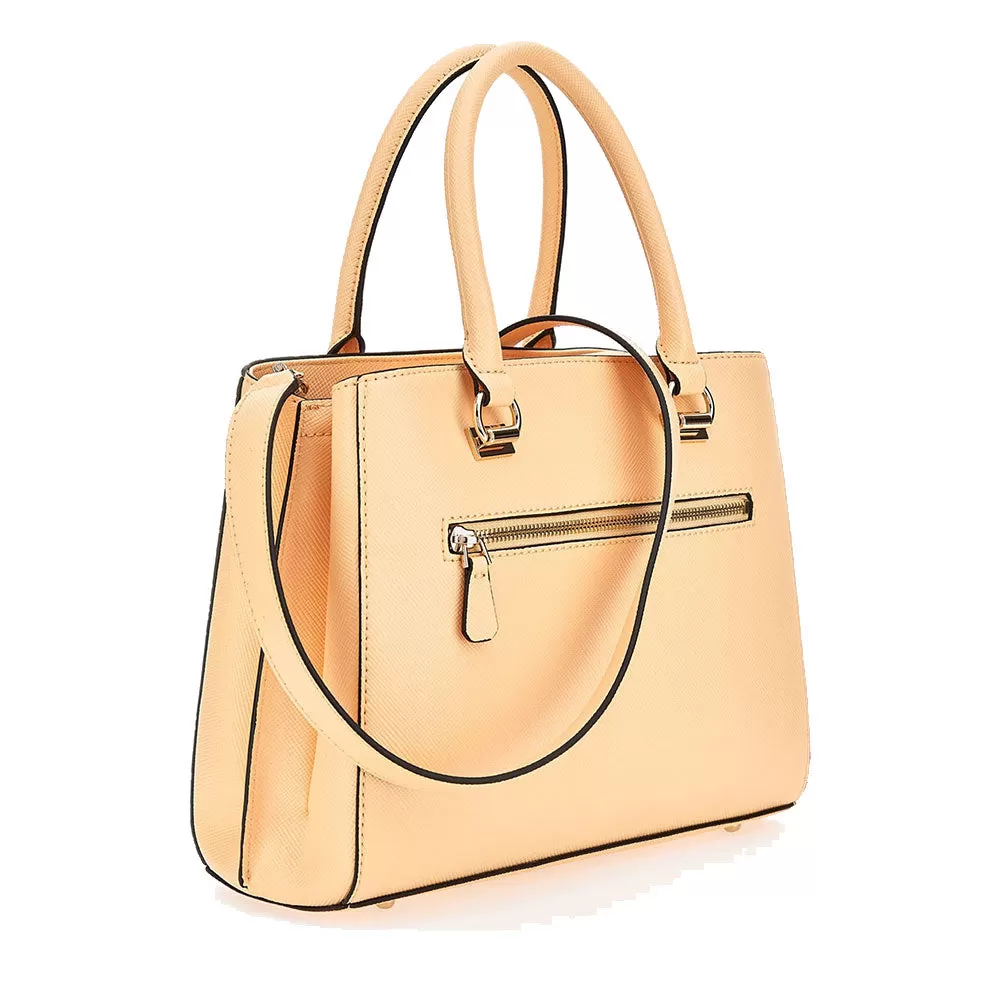 Borsa Donna a Mano GUESS Linea Noelle Colore Apricot