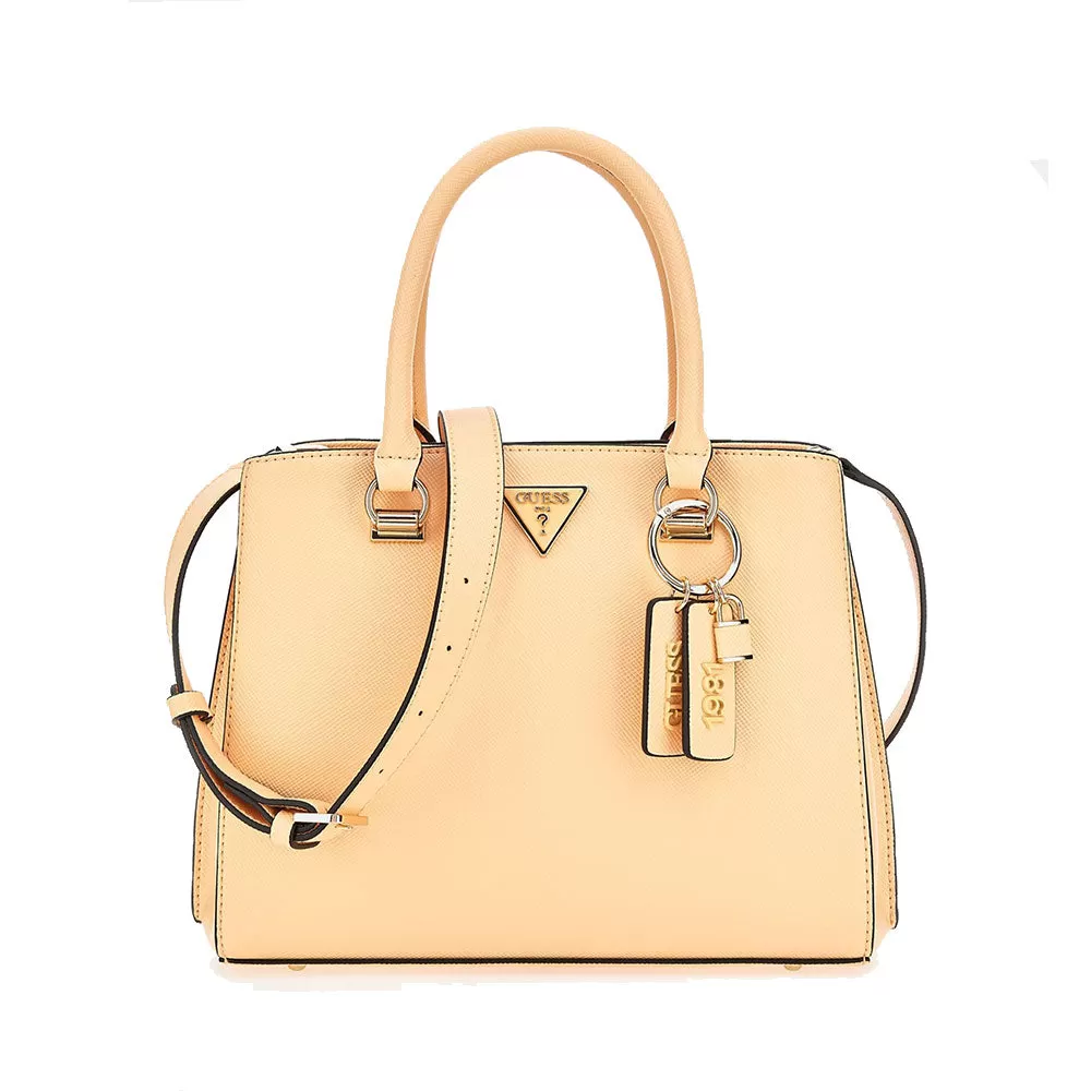 Borsa Donna a Mano GUESS Linea Noelle Colore Apricot