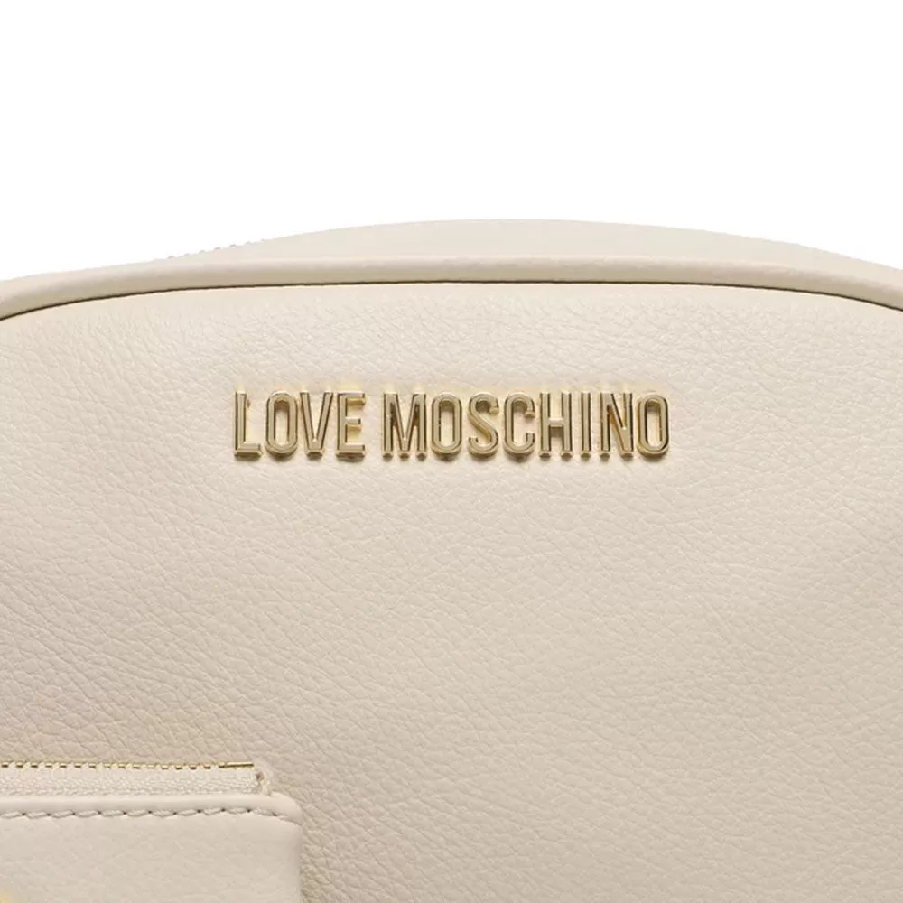 Borsa Donna a Tracolla con Mini Pochette LOVE MOSCHINO Avorio JC4090