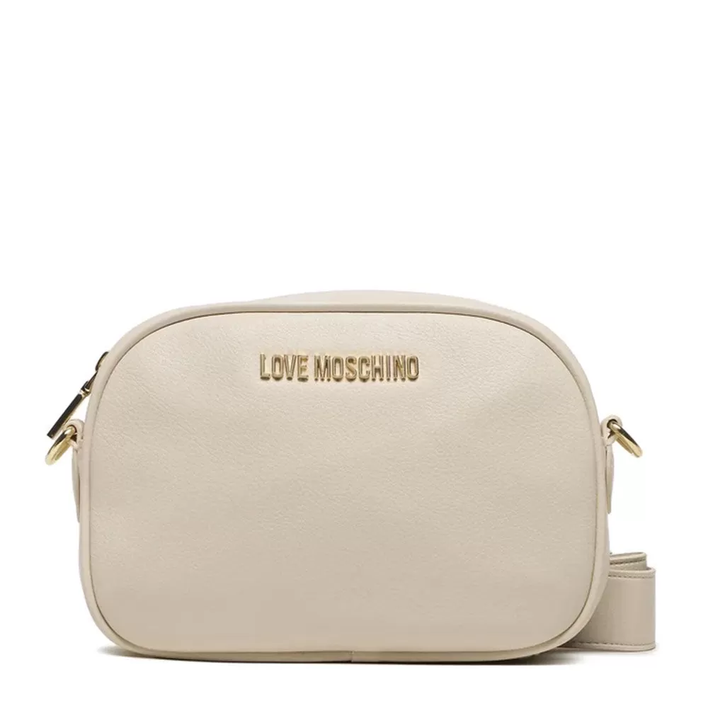 Borsa Donna a Tracolla con Mini Pochette LOVE MOSCHINO Avorio JC4090