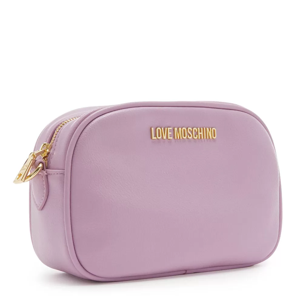 Borsa Donna a Tracolla con Mini Pochette LOVE MOSCHINO Lilla JC4090