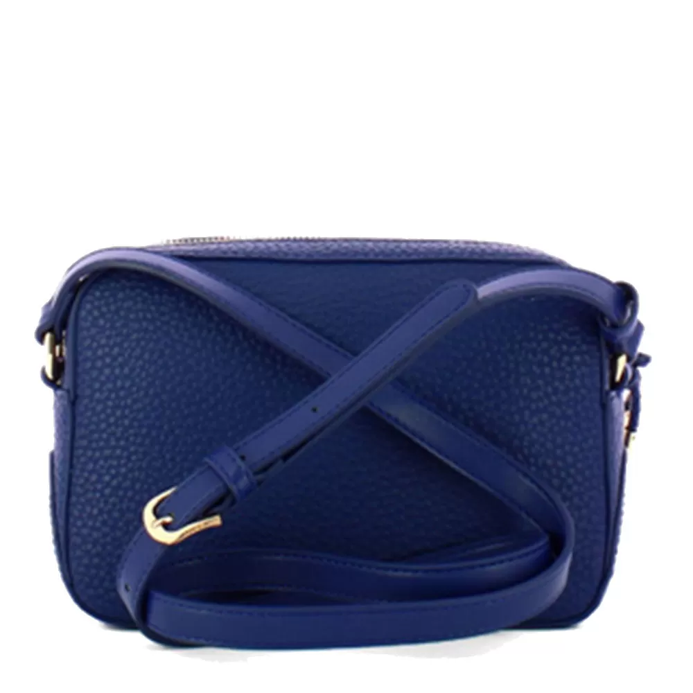 Borsa Donna a Tracolla LIU JO Better Ecosostenibile Effetto Bottalato Galactic Blue AF3164