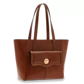 Borsa Donna Shopping THE BRIDGE in Pelle Marrone linea Agnese