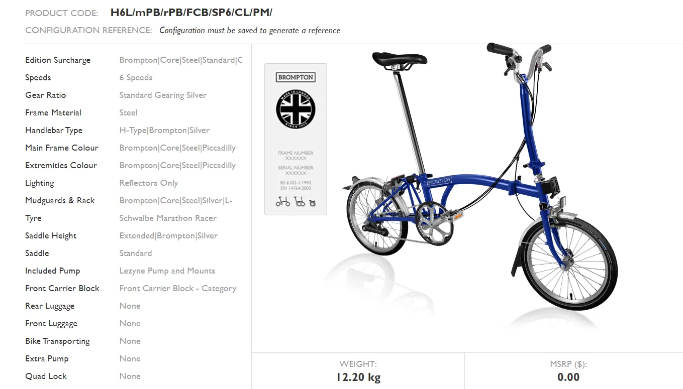 Brompton C-Line Explore Folding Bike