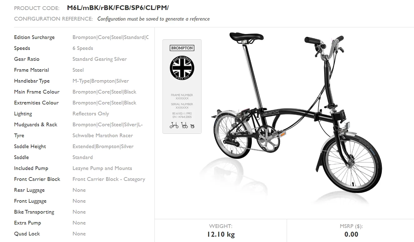 Brompton C-Line Explore Folding Bike