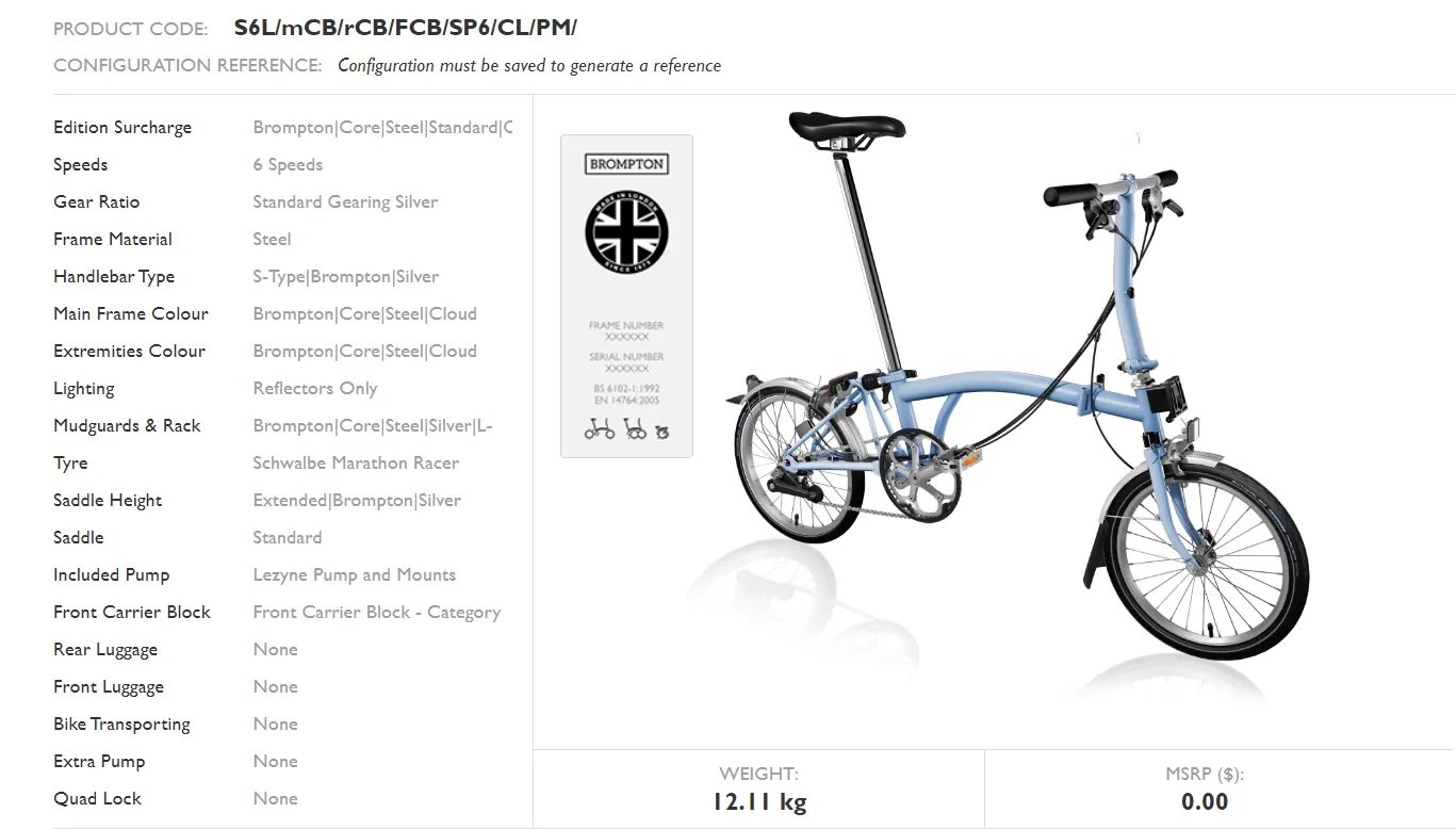 Brompton C-Line Explore Folding Bike