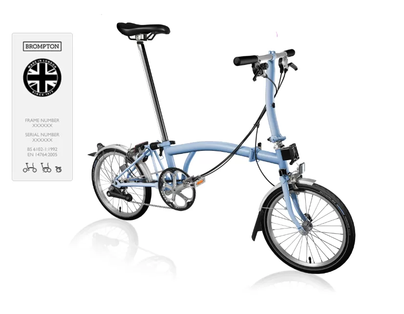 Brompton C-Line Explore Folding Bike