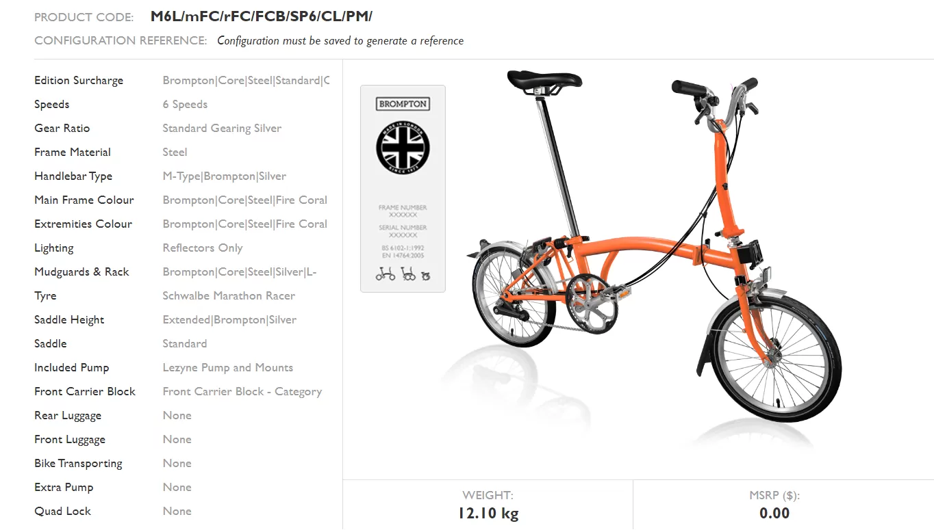 Brompton C-Line Explore Folding Bike