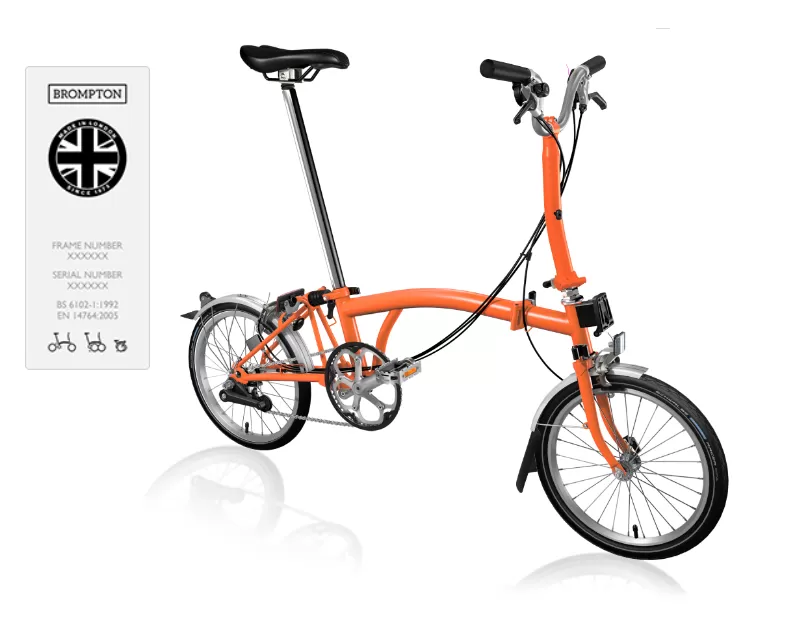 Brompton C-Line Explore Folding Bike