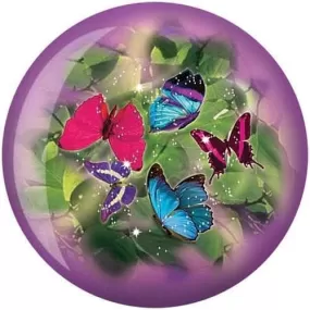 Brunswick Butterflies Glow Viz-A-Ball Bowling Ball