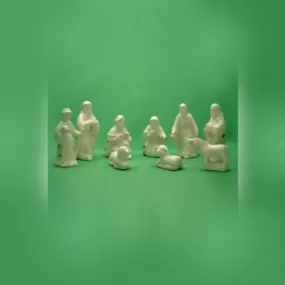 Ceramic Nativity Set | 9 Pieces