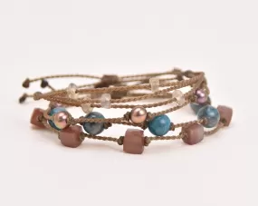 Chocolate Moon - Bracelet Stack (15% off)