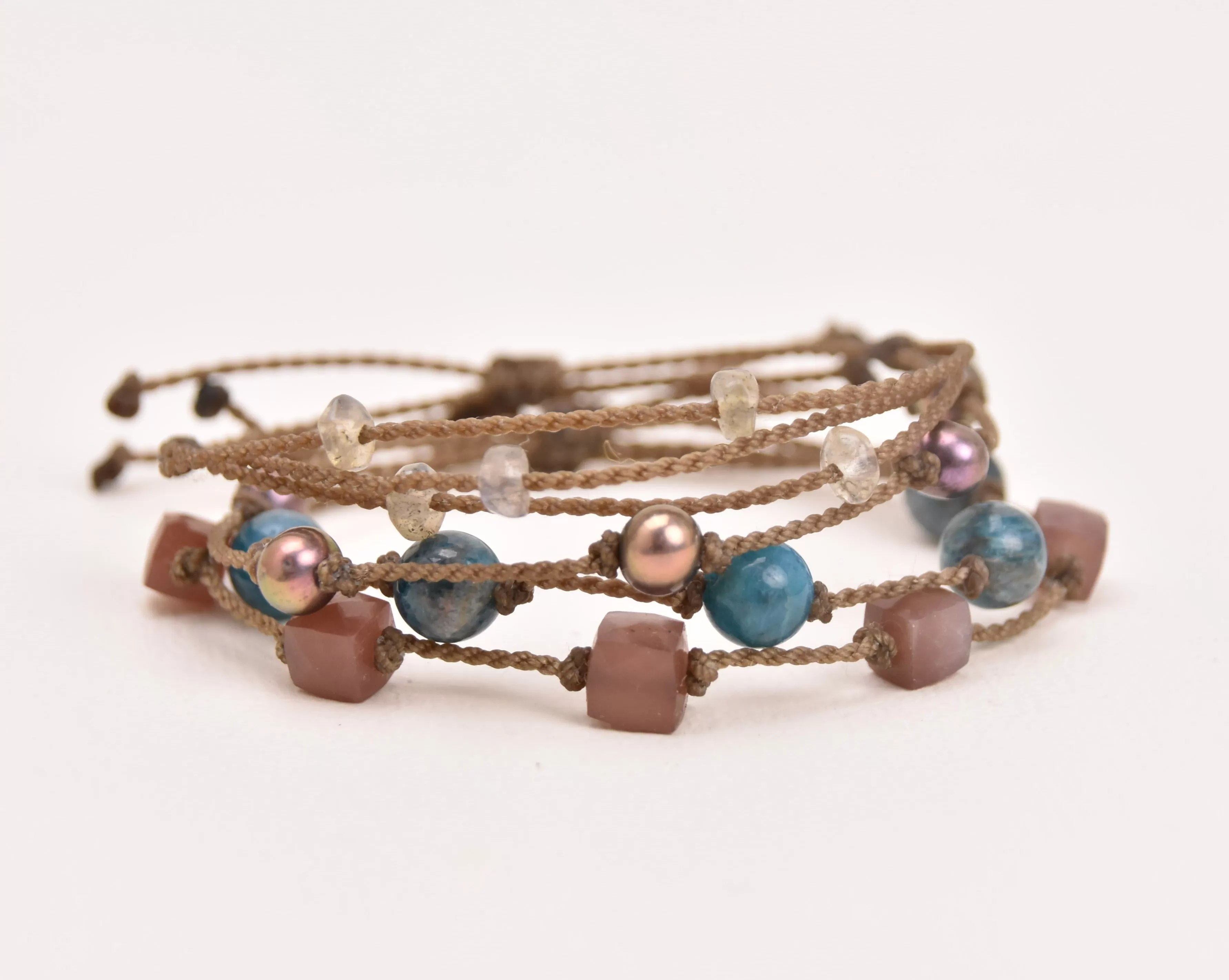 Chocolate Moon - Bracelet Stack (15% off)