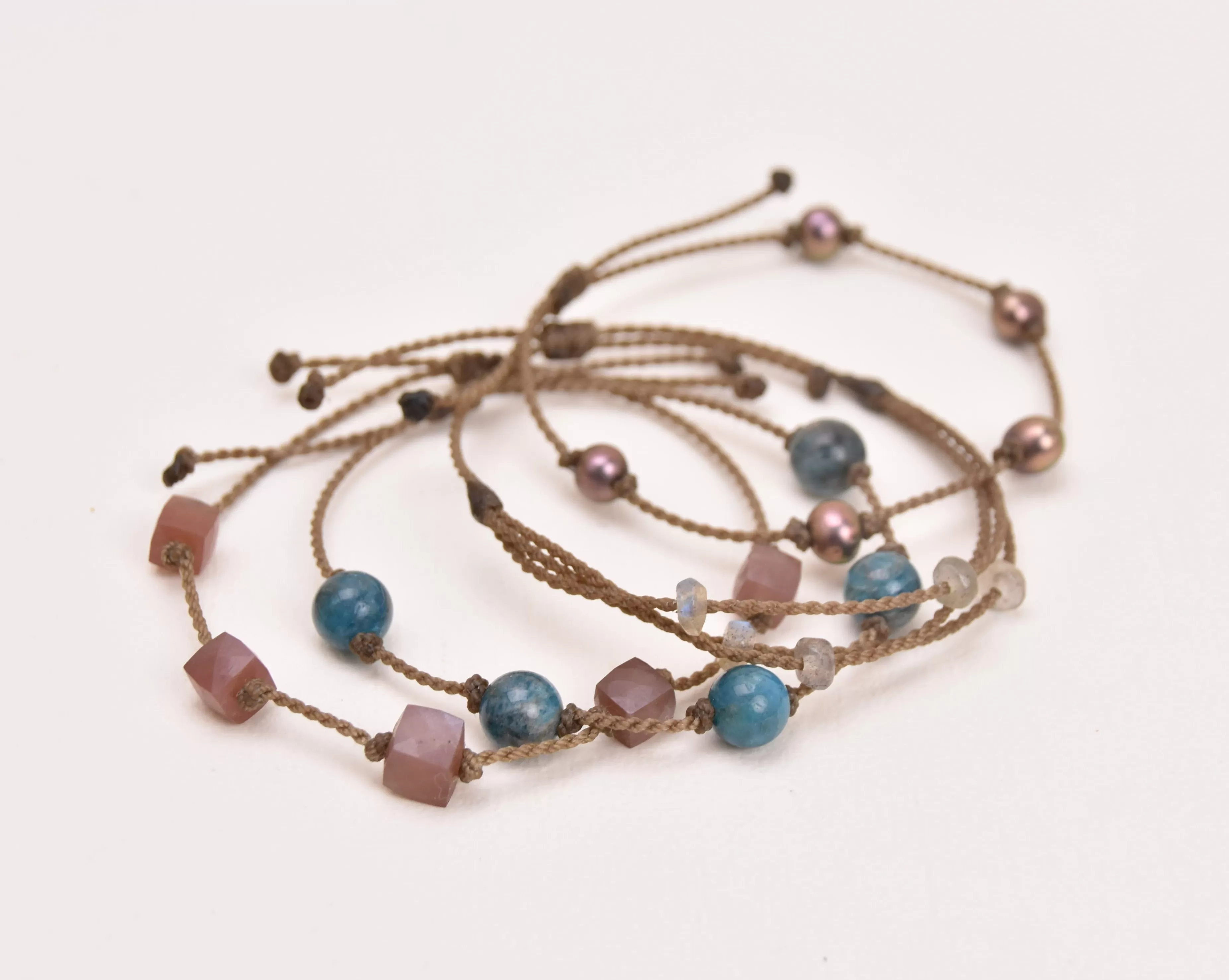 Chocolate Moon - Bracelet Stack (15% off)