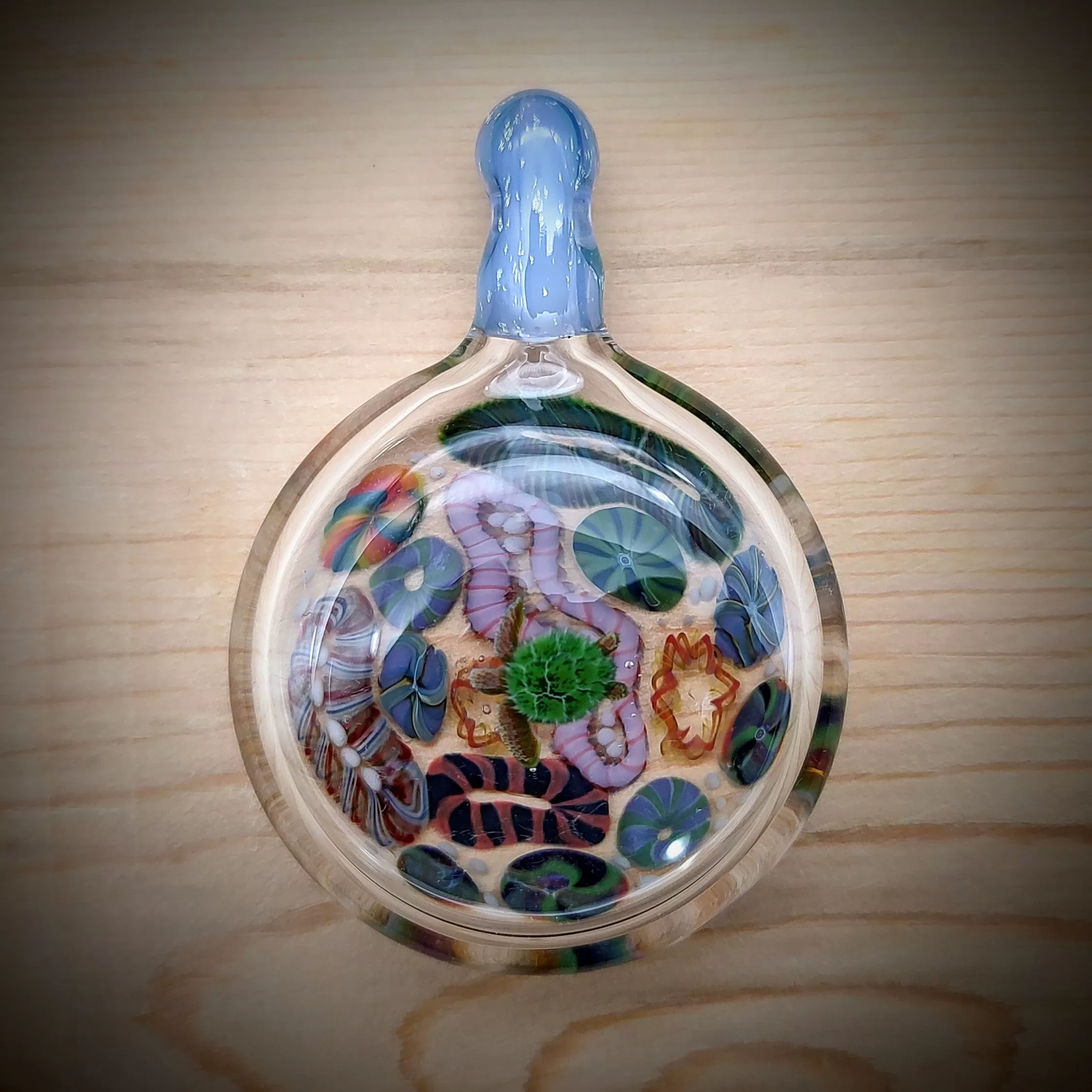 Christmas Seascape Ornament (Ready To Ship)