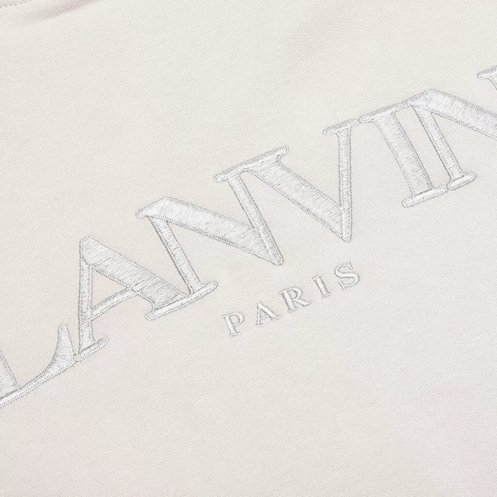 Classic Lanvin Paris Ember Hoodie - Mastic