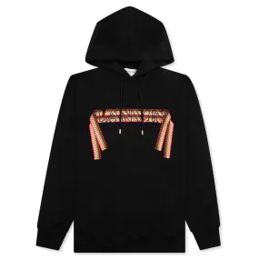 Classic Oversized Curblace Hoodie - Black