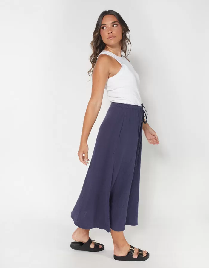 Dear Sutton Jamila Skirt - Naval Blue