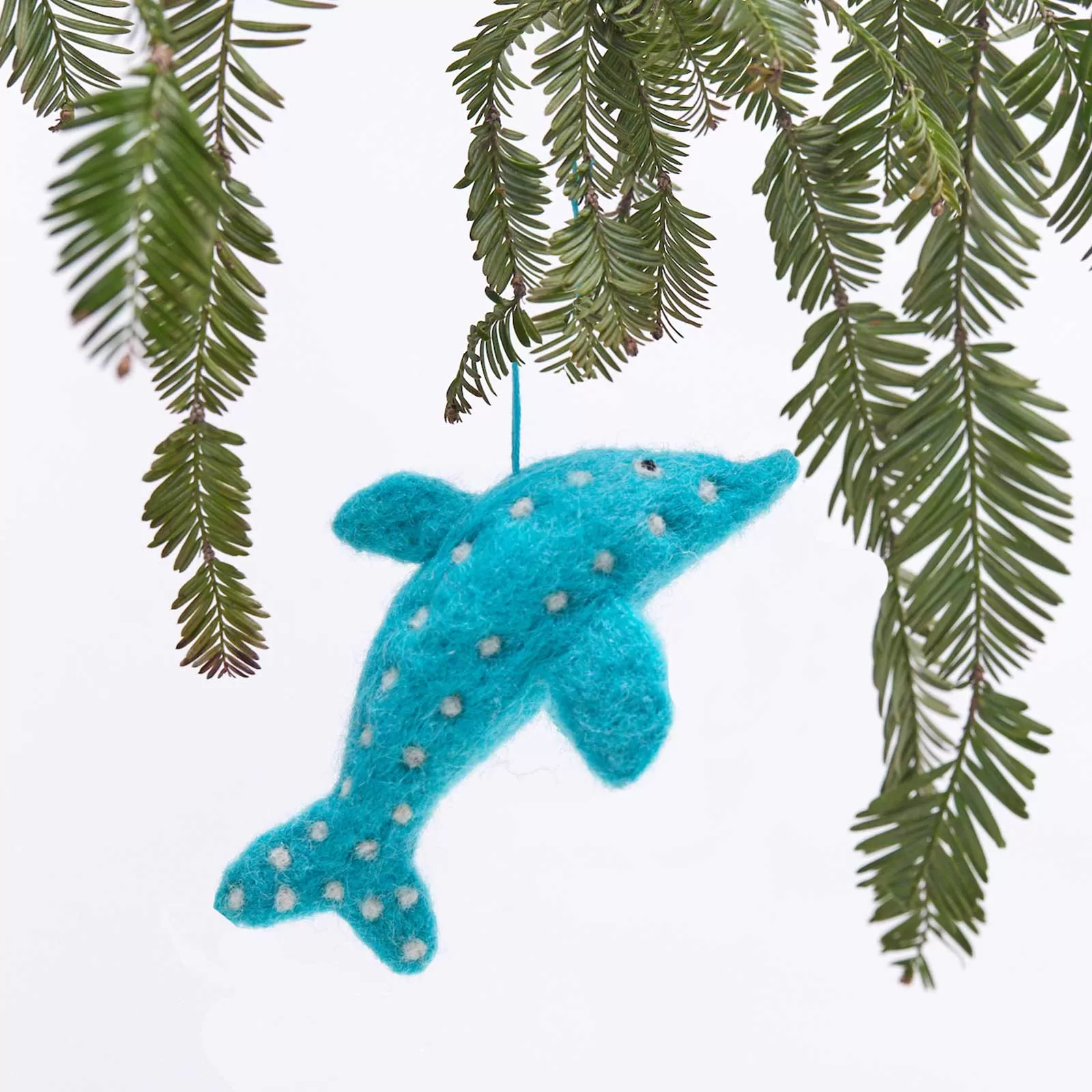 Dolphin Felt Ornament