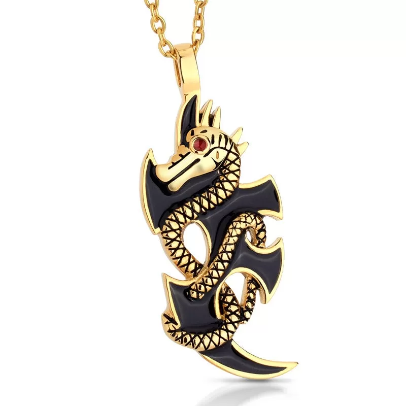 Dragon Enamel Pendant